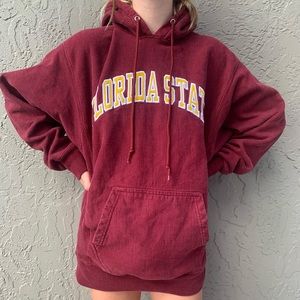 Burgundy Florida State Hoodie